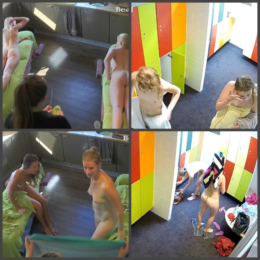 [1.56 GB] Spa Salon Fitness / Hidden camera in fitness clubs (rollers 70) [Voyeur, Spa, Locker Room, 720p, CamRip]