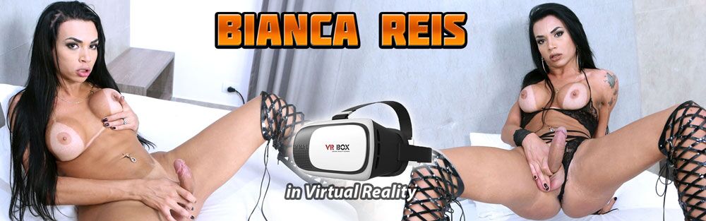 [1.09 GB] [TransexVR.com] Bianca Reis [2019, Tetas Grandes, Culo Redondeado, Vaquera, Sexo Duro, Mamada, Sin condón, Transexual, Realidad Virtual, 3D, QHD, Gear VR, 1600p]