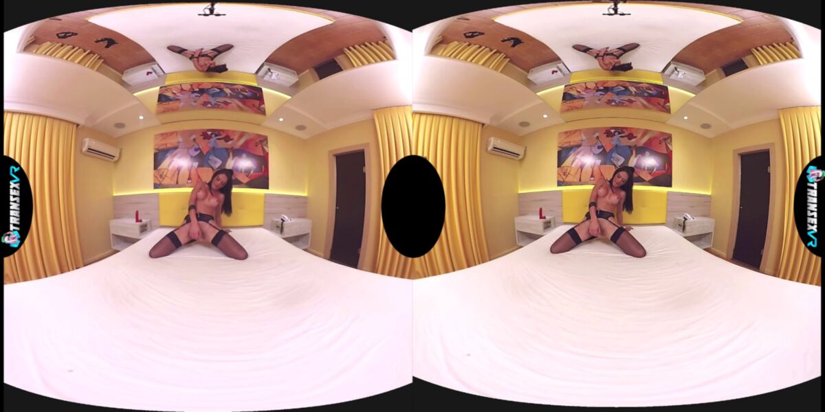 [440 Mo] [TransexVR.com] Raica Lima [en 2019, Gros seins, Cul arrondi, Solo, Gode, Branlette, Masturbation, Transexuelle, Réalité virtuelle, 3D, QHD, Gear VR, 1600p]