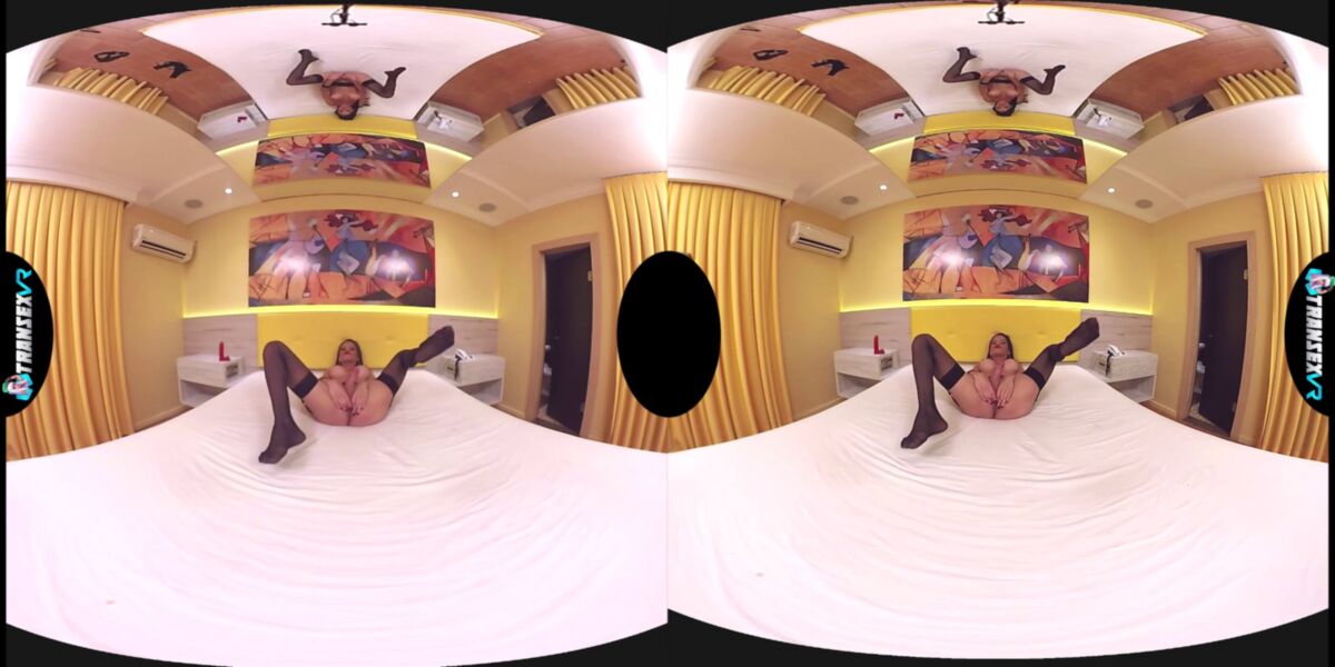 [440 MB] [TransexVR.com] Raica Lima [em 2019, Peitos Grandes, Bunda Redonda, Solo, Vibrador, Punheta, Masturbação, Travesti, Realidade Virtual, 3D, QHD, Gear VR, 1600p]