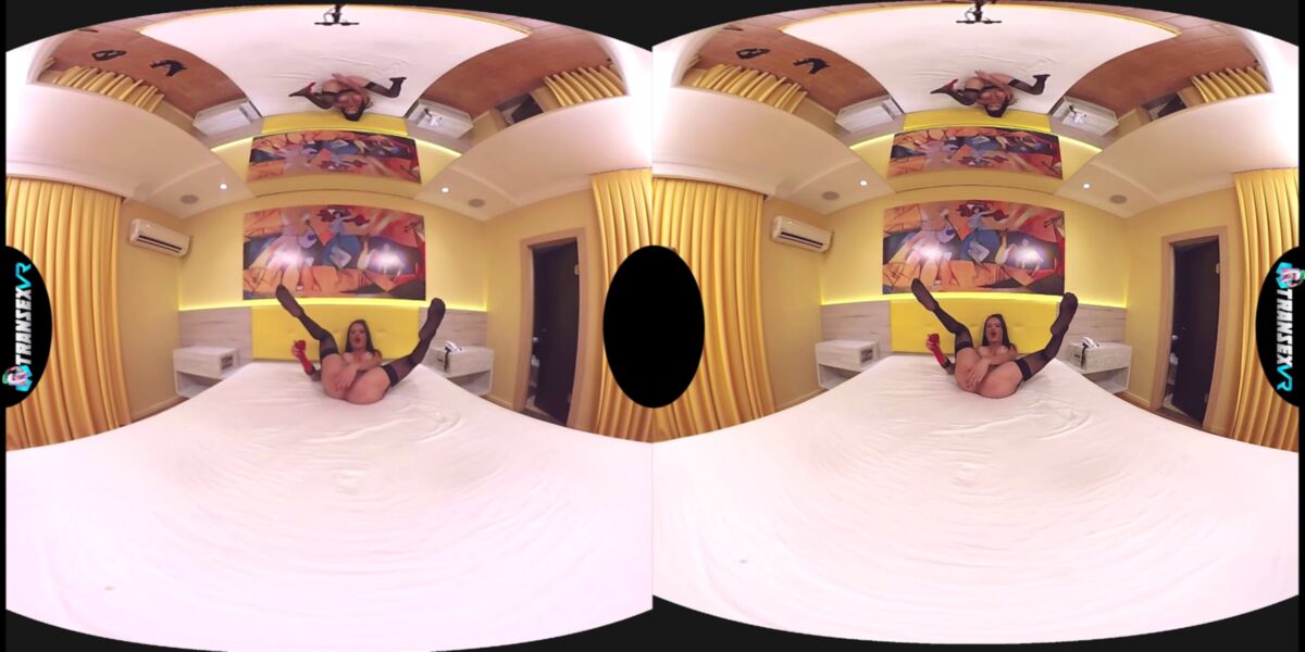 [440 MB] [TransexVR.com] Raica Lima [em 2019, Peitos Grandes, Bunda Redonda, Solo, Vibrador, Punheta, Masturbação, Travesti, Realidade Virtual, 3D, QHD, Gear VR, 1600p]