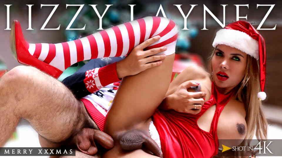 [4.54 GB] [IKillItTS.com / Trans500.com] Lizzy Laynez / Merry XXXMas (25-12-2019) [2019 g., Transexuais, Travesti, Sexo Anal, Sexo Oral, Hardcore, Mamas grandes, Saque grande, Bareback, 