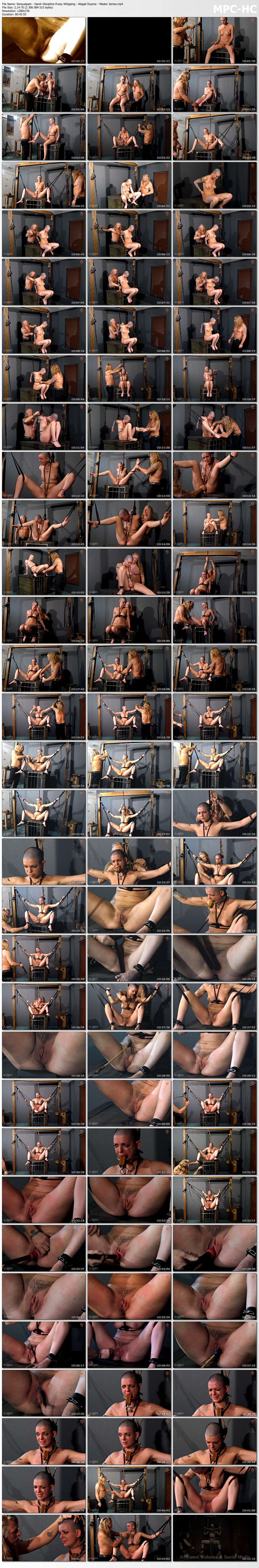 [2,15 GB] [SensualPain.com] Abigail Dupree (Harsh Discipline Pussy Whipping / 15.03.2020) [2020 g., Master/Slave Dynamic, S