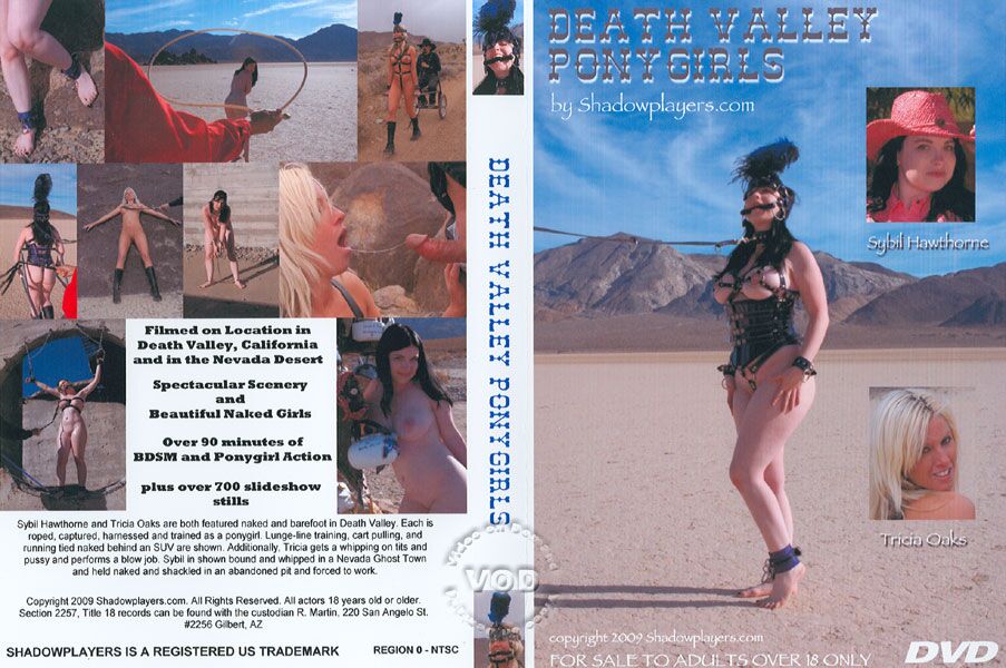 [628 MB] Death Valley Ponygirls / Pony Girl Death Valley (ShadowPlayers.com) [2011, Bondage, Dominación, Juego de mascotas, Ponygirl, Aire libre, Azotes]