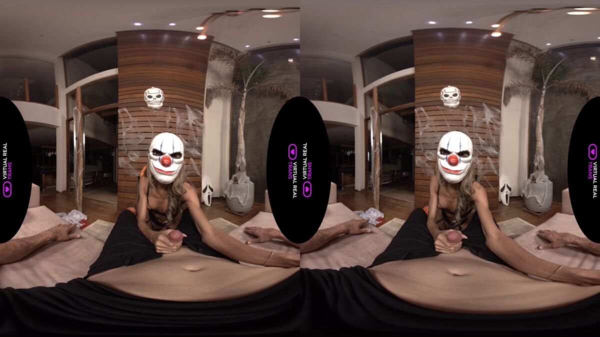 [5,47 Go] [VirtualRealTrans.com] Karina Abelha - Monster Cock [2019, Halloween, Hardcore, Cowgirl, Fellation, Anal, Bareback, Shemale, Réalité virtuelle, Oculus, 4K, VR, 2160p]