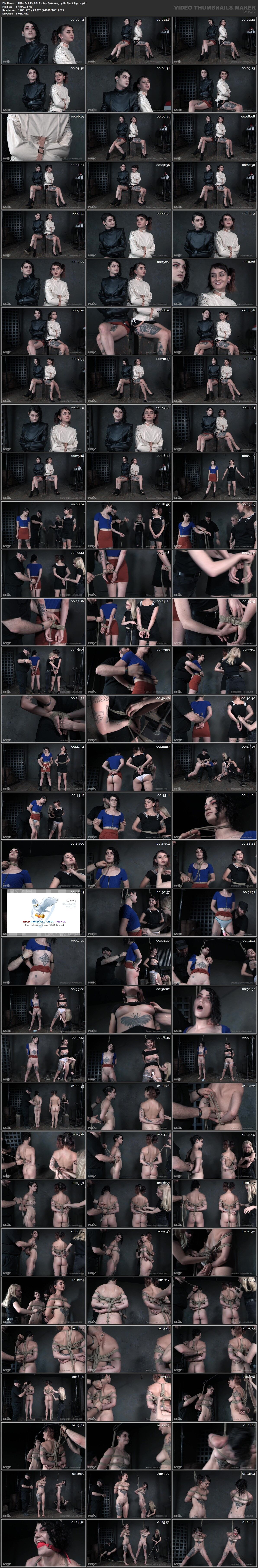 [4,68 GB] [RealTimeBondage.com] Ava D'Amore, Lydia Black (Tutorial) [2019 g., BDSM, Humilhação, Tortura, Chicotadas, 720p]