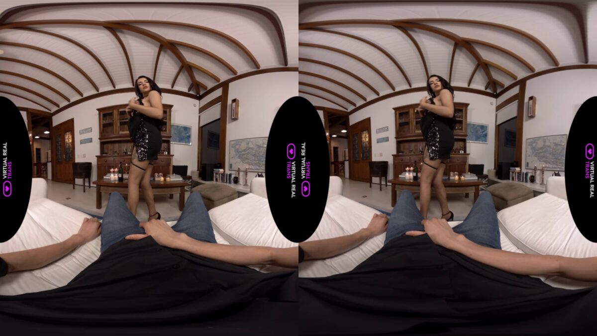 [4,87 Go] [VirtualRealTrans.com] Vitoria Neves - Garter Belt Lover [2020, Hardcore, Anal, Cowgirl, Fellation, Shemale, Réalité virtuelle, Oculus, 4K, VR, 2160p]