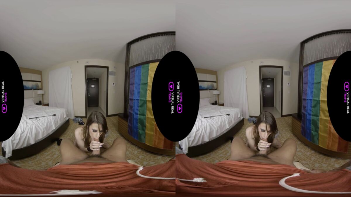 [6.57 GB] [VirtualRealTrans.com] Casey Kisses (VR Hotel V) [2019, Brunette, Hardcore, Cowgirl, Blowjob, Anal, Bareback, Shemale, Virtual Reality, Oculus, 4K, VR, 2160p]