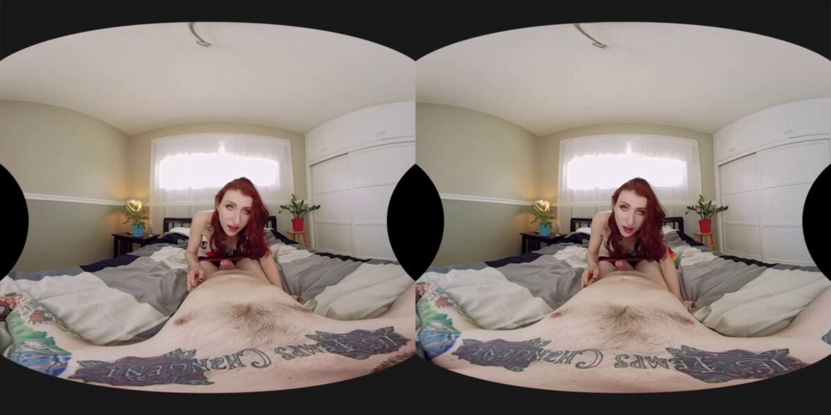 [684 MB] [GroobyVR.com] Jelena Vermilion - Goodness Gapeness [2017, Duro, Vaquera, Mamada, Anal, Sin condón, Transexual, Realidad virtual, QHD, Gear VR, 1600p]