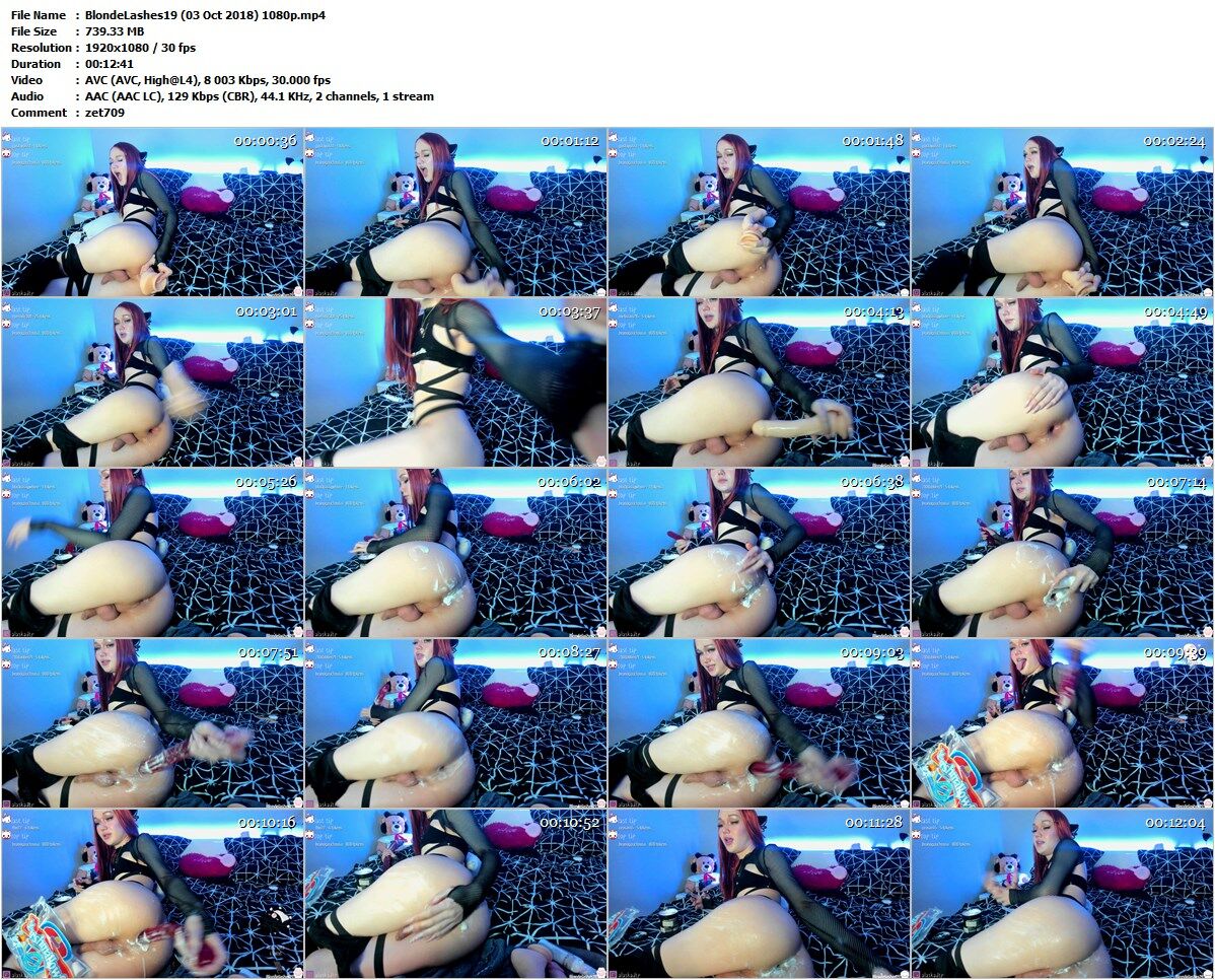 [739 МБ] [Chaturbate.com] BLONDELASHES19 / (03 окт 2018) [2018, Российская Федерация, Shemale, Solo, Long Dildo, 1080p, Webcam]