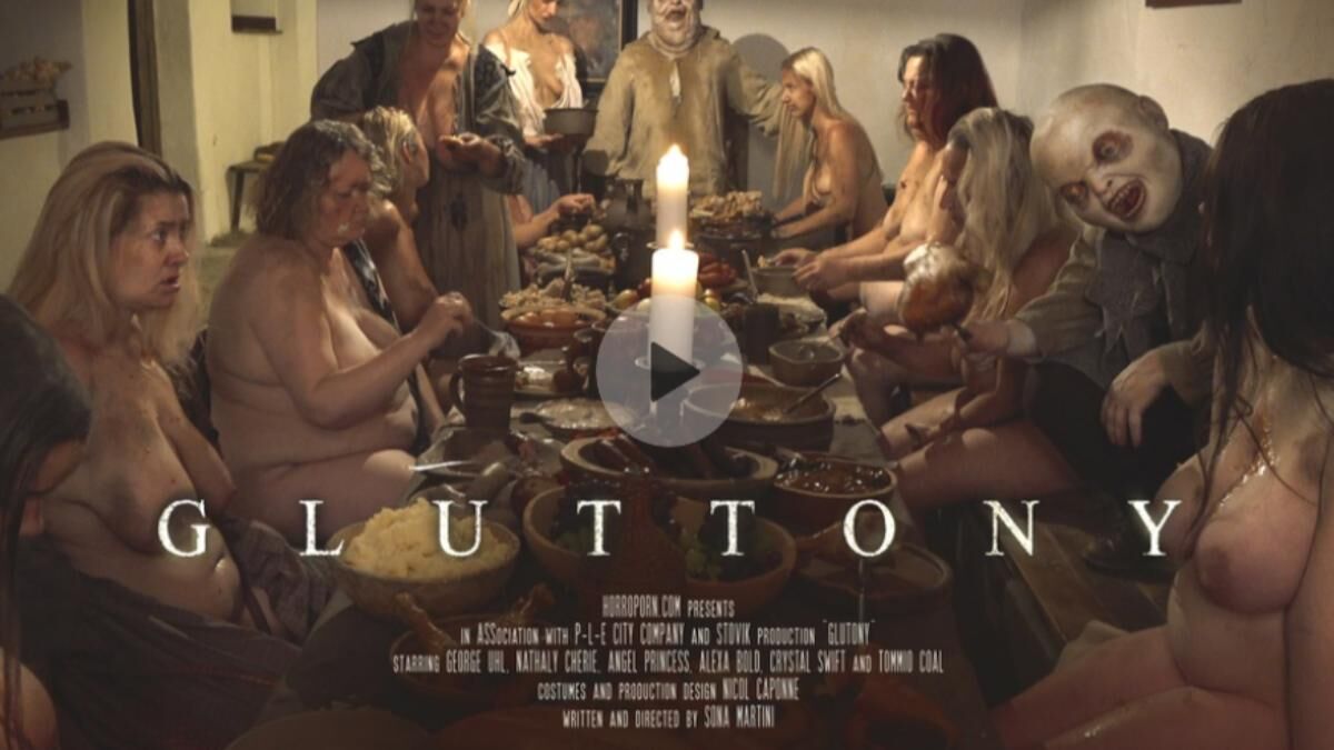 [455 MB] [Horrorporn.com] Gluttony / Glutton (Sona Martini, Association With Stovik Productions) [2019, MILF, Blond, Hardcore, Fett, Schwanger, Melken, Stillzeit, 1080p, HDRip]