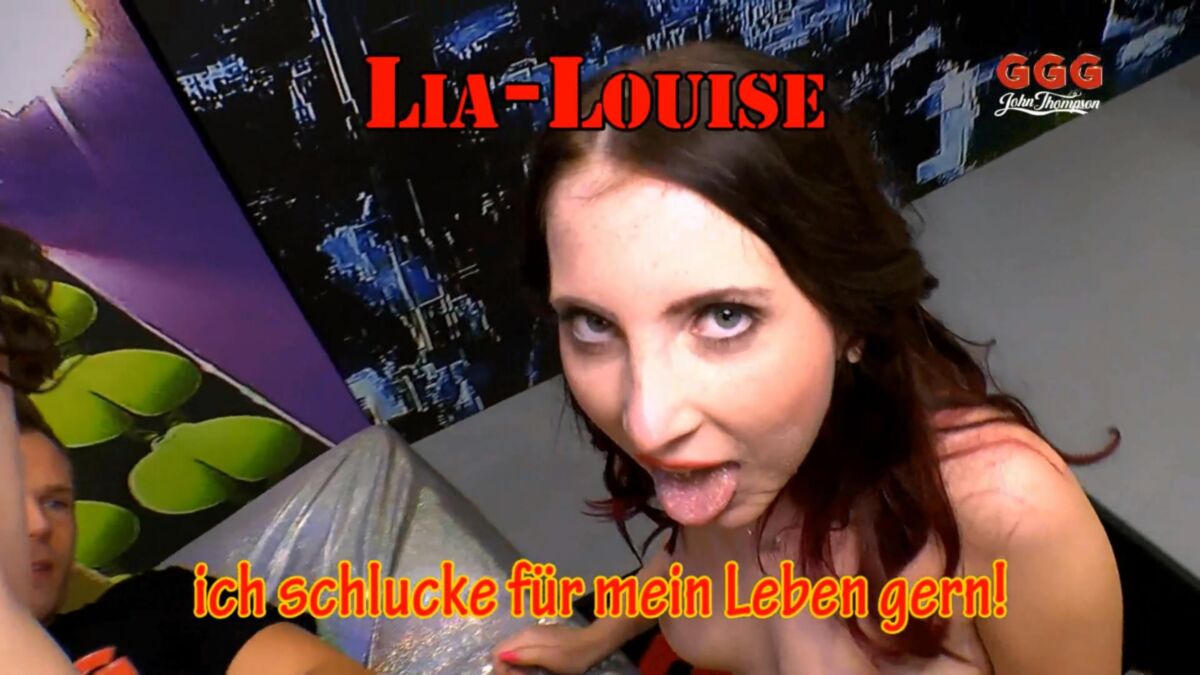 [2,56 GB] [JTPRON] GGG - Lia-Louise Ich Schlucke Für Mein Leben Gern / ¡Me gustaría tragar toda mi vida! 