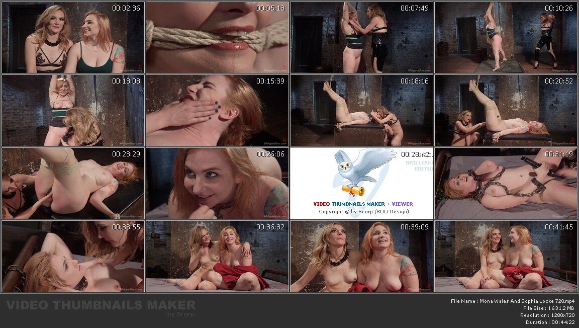 [1.59 GB] [Whippedass.com / kink.com] Mona Wales and Sophia Locke (Property of Mona Wales: Horny Pain Slut Sophia Locke Submits! / 04-03-2016) [2016, BDSM, Bondage, Strap-on , Lesbians, Hardcore, HDRip, 720p]