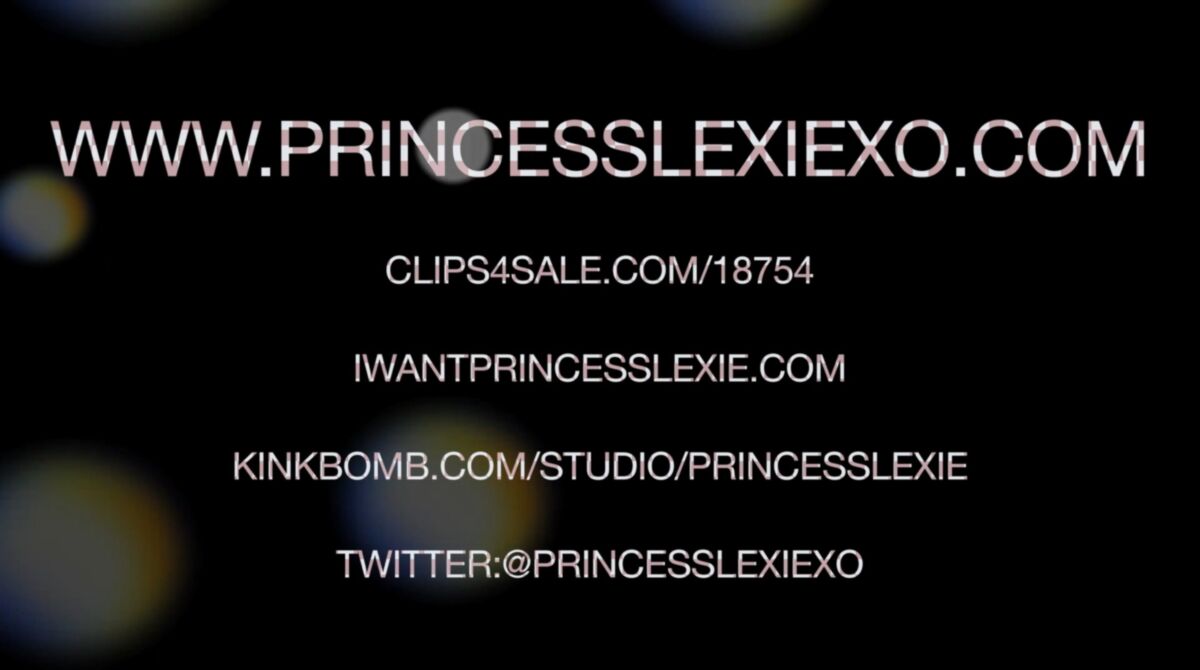 [565 MB] [princesslexiexo.com] Princesa Lexie- Órdenes de esclavas POV / División de Studentki- Lexi * HD [2016, POV, Esclava, Humillación, Dominación femenina, SiteRip]