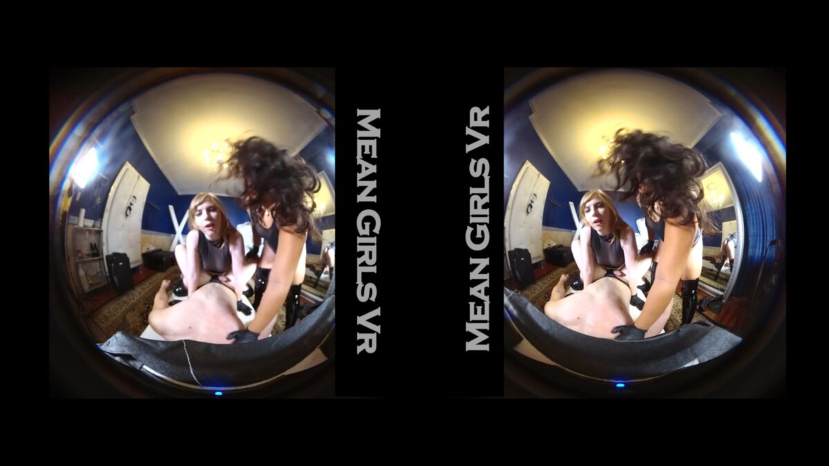 [876 Mo] [MEANGIRLSVR.com] Dolly Leigh, Mistress Valentine (Get Fucked) [2017, Femdom, Strapon, Pegging, 180, Vive / Oculus, 1080p, 3D, VR, 60FPS]