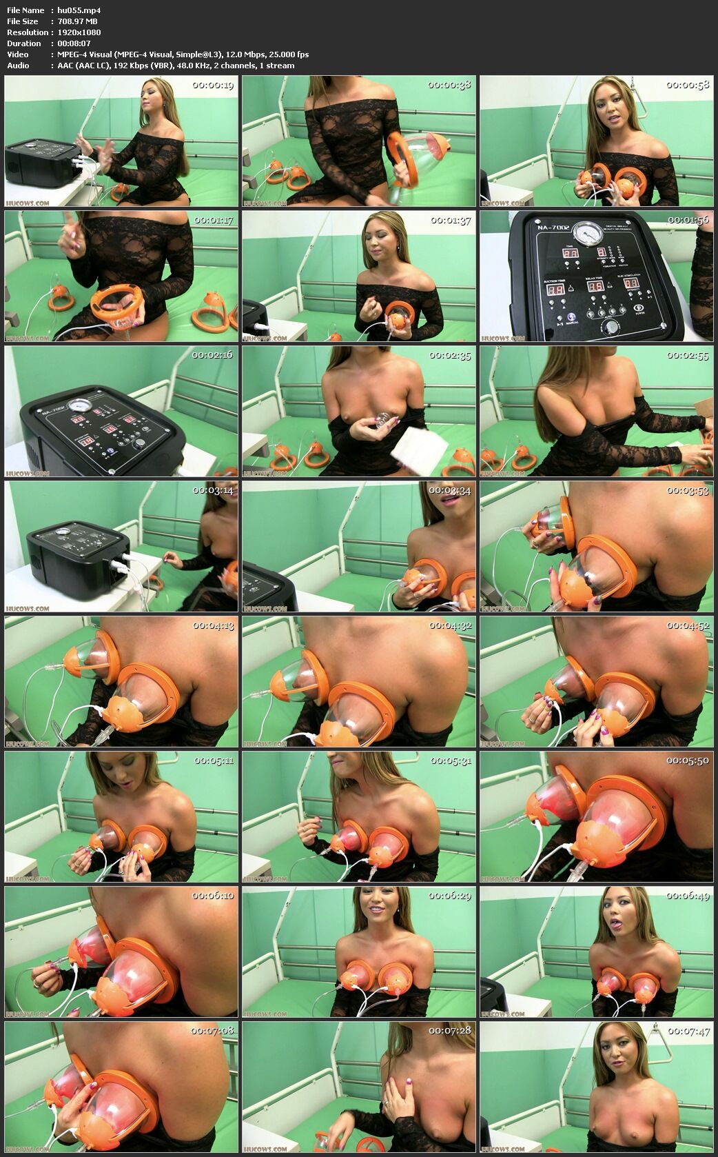 [709 MB] [Hucows.com] Natalia Forrest explica - A máquina eletrônica de treinamento de mama [16/01/2016, BDSM, Bondage, Pumping, 1080p, SiteRip]