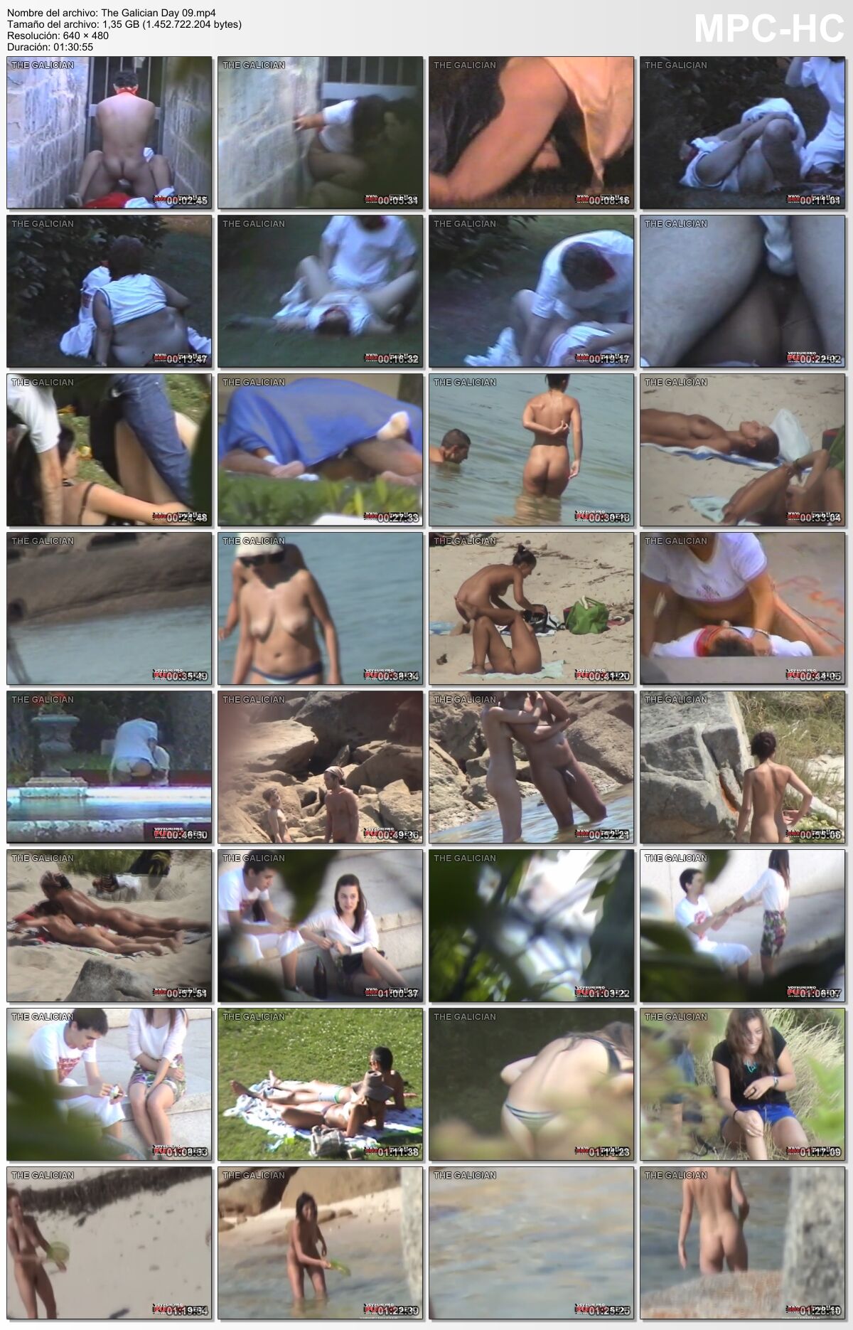 [8.49 GB] [videoospublicsex.com] The Galician Day 07-08-09-10-11-12 (The Galician, videospublicsex.com) [2016, Voyeur]