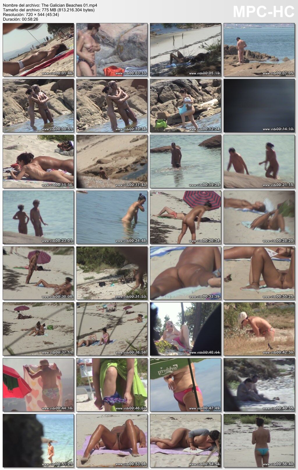 [1,69 GB] [videoospublicsex.com] The Galician Beaches 01-02 (The Galician, videospublicsex.com) [2016, Spycam, Voyeur]