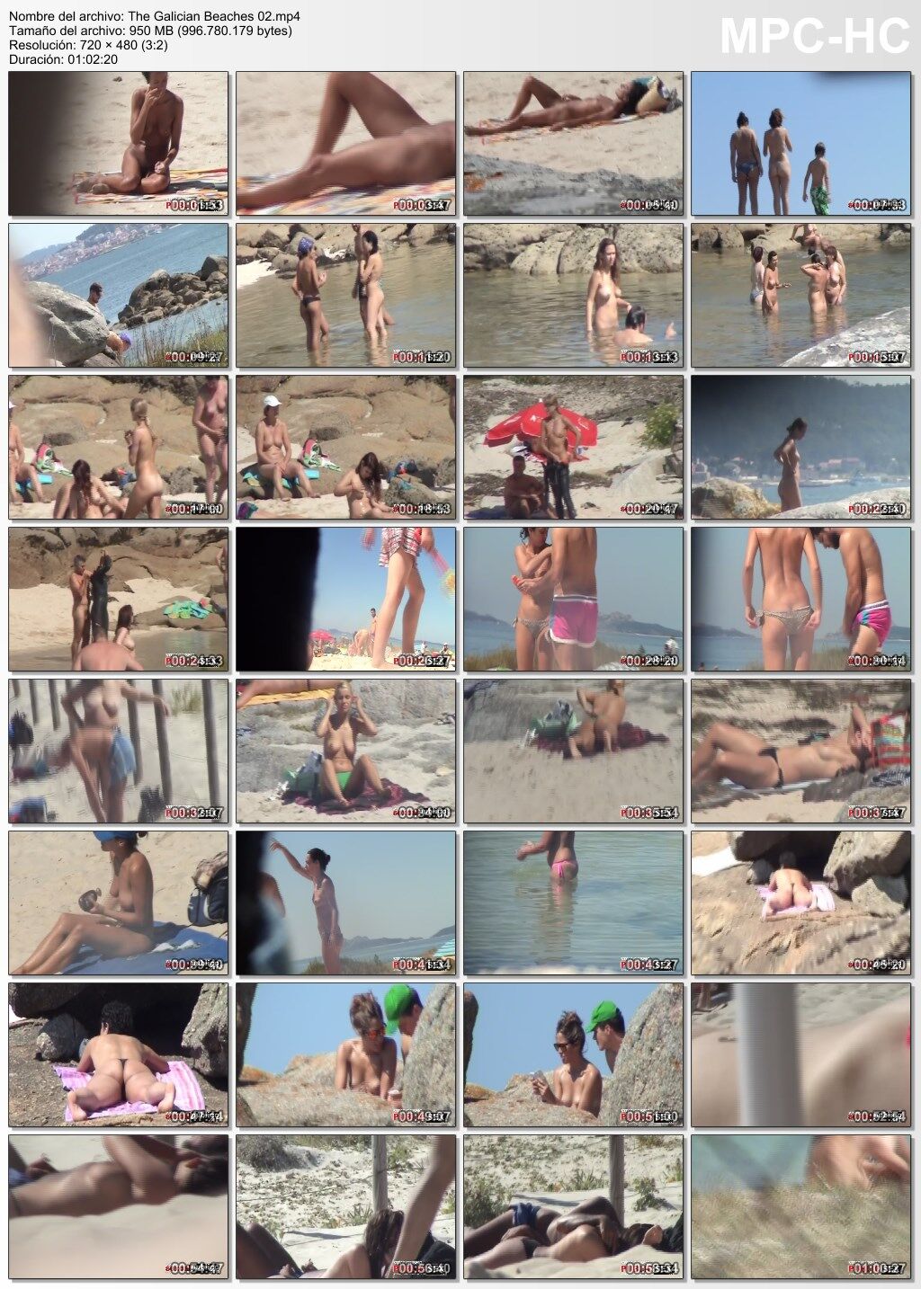 [1.69 GB] [videoospublicsex.com] ガリシアのビーチ 01-02 (ガリシア, videospublicsex.com) [2016, スパイカメラ, 盗撮]