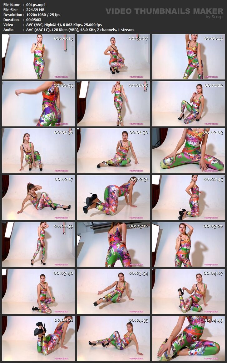 [3.96 GB] [printed-spandex.com] printed-spandex.com (17-rollers) [2015 fetish, spandex, 1080p]