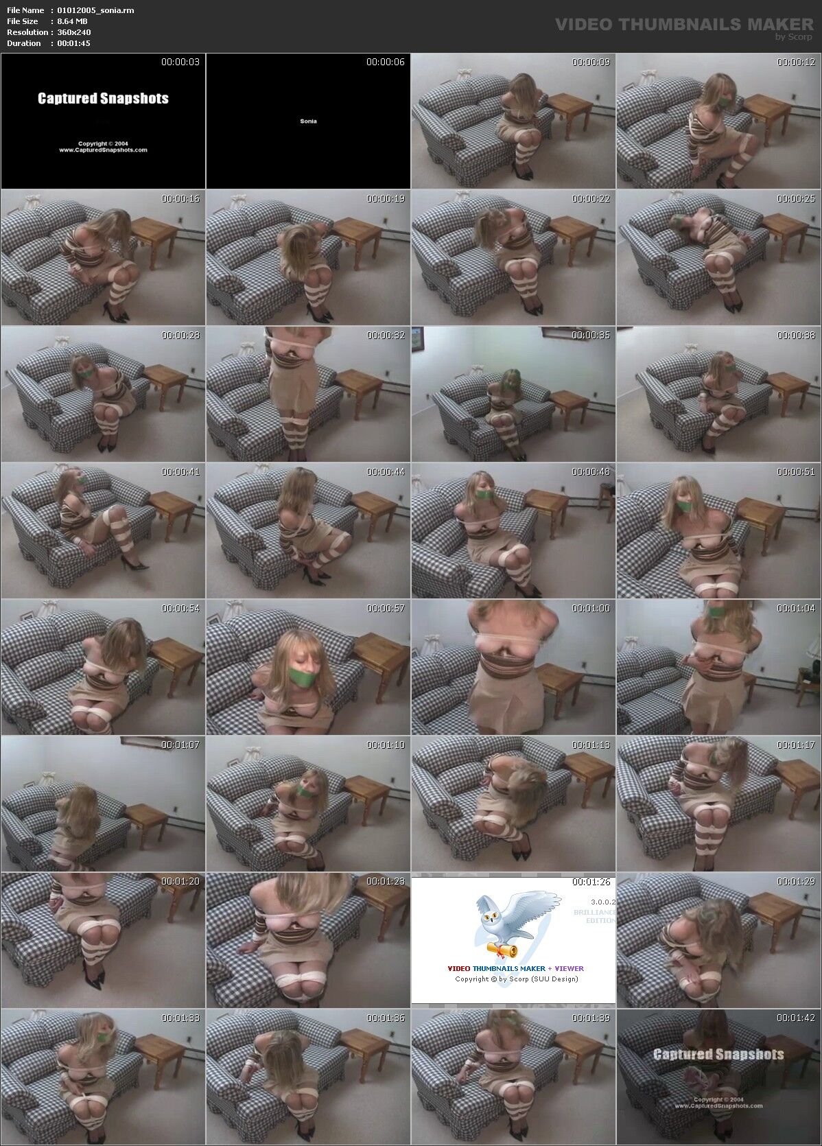 [45,11 GB] CapturedSnapshots.com (619 Videos) [2002-2015, Bondage, SiteRip]