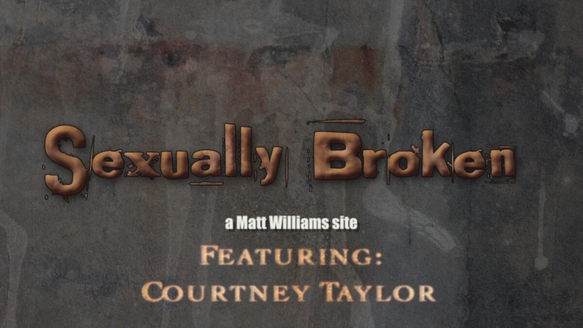 [1.33 GB] [Sexuallybroken.com] Courtney Taylor (Courtney Taylor, Bound, Manhandled, Used, Fucked and Deep Throated. Made to Cum Over and Over! / 20-02-2013) [2013, BDSM, Bondage, Hardcore , Domination, Oral, All Sex, HDRip, 720p]