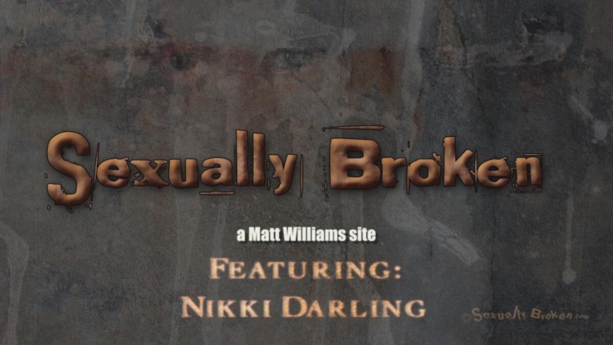 [379 MB] [Sexuallybroken.com] Nikki Darling (winzige, 95 Pfund schwere, klassisch ausgebildete Tänzerin, grob tief in die Kehle, brutales Ficken. Völlig besoffen! / 03-05-2013) [2013, BDSM, Bondage, Hardcore, Dominanz, Oral, Schlucken 