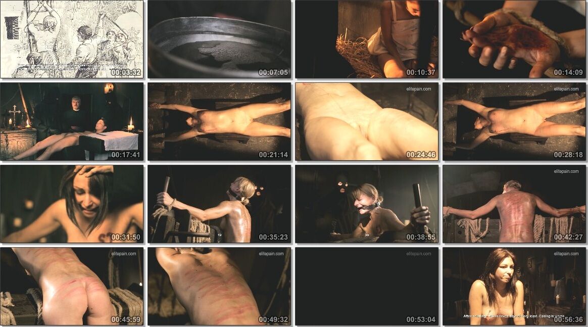 [2,29 GB] [ElitePain.com] História da Dor - Inquisição / Dores - Inquisição (Maximilian Lomp, Mood-Pictures) [2014, BDSM, Tortura, Bondage, Spanking, Hardcore, HDRip, 720p]