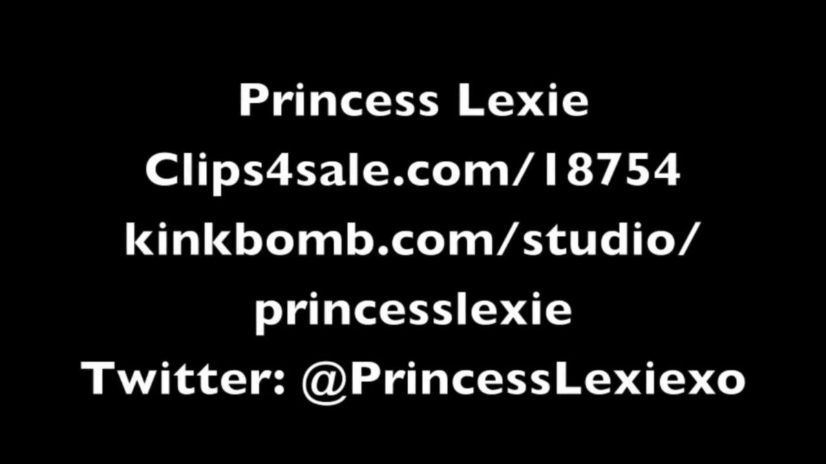 [1.1 GB] [princesslexiexo.com] Princess Lexie- POV Slave Orders / Division from Studentki - Lexi (6 rollers) * HD [2015, POV, Slave, Humiliation, Femdom, SiteRip]