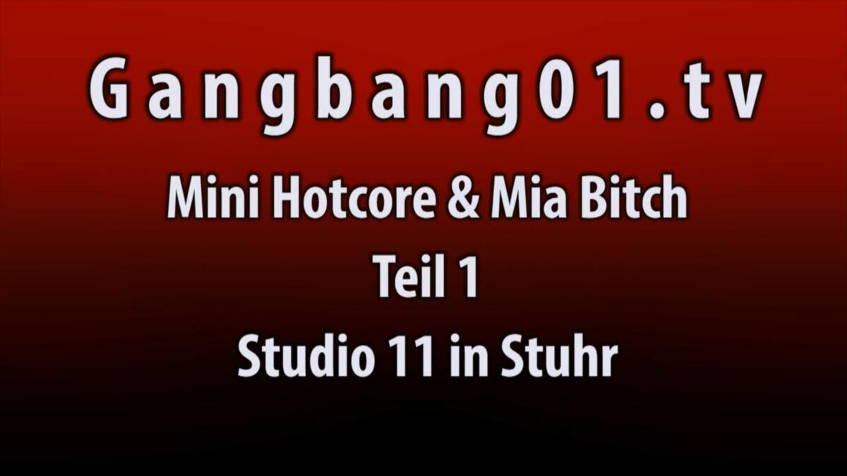 [1.04 GB] [Gangbang01.de] New Gangbang with Mia Bitch & Mini Hotcore / New German Gangbang with Mia Bitch and Mini Hotcore (5 Pieces) [2014, Bukkake, Gangbang, Creampie, SiteRip, 720p]