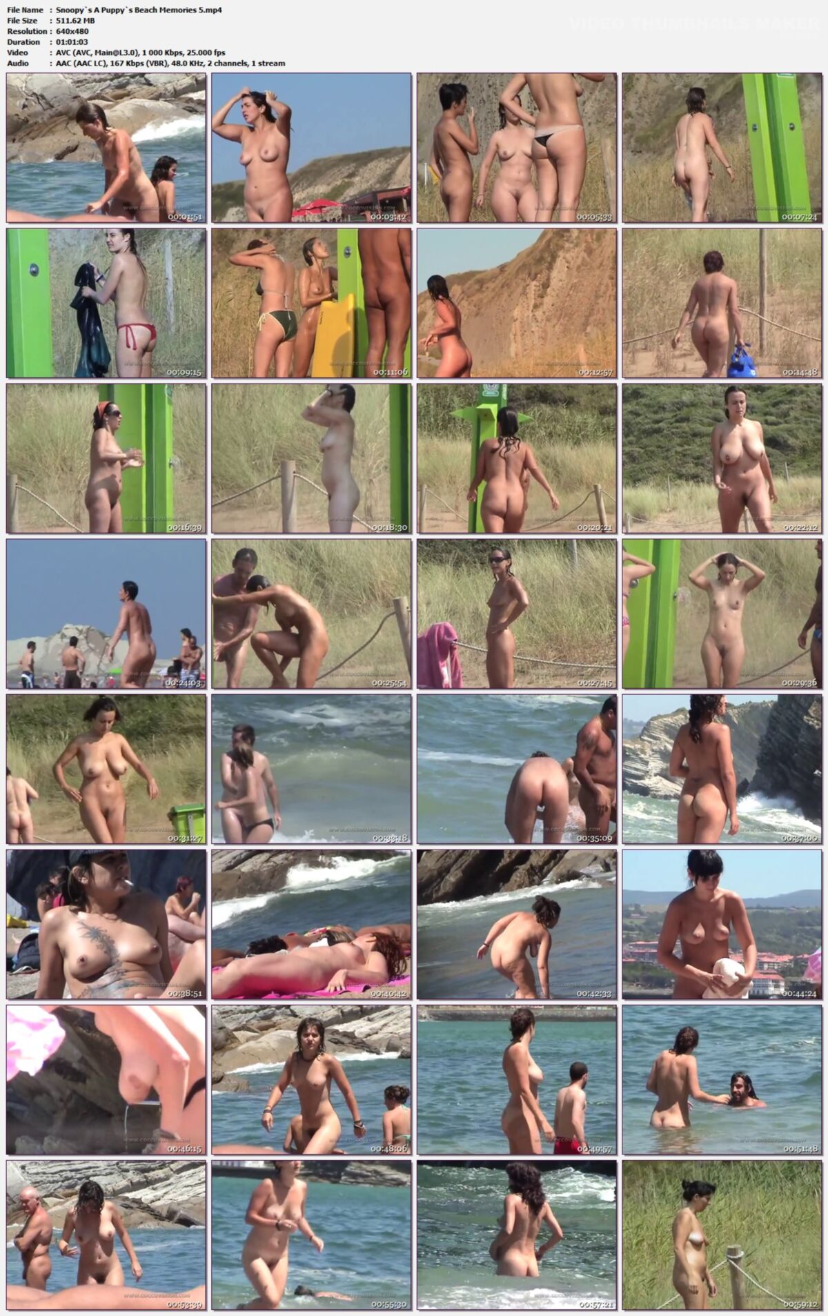 [512 МБ] [Coccovision.com] Snoopy`s a Puppy`s Beach Memories 5 [2015, Voyeur, Nudism, SiteRip]