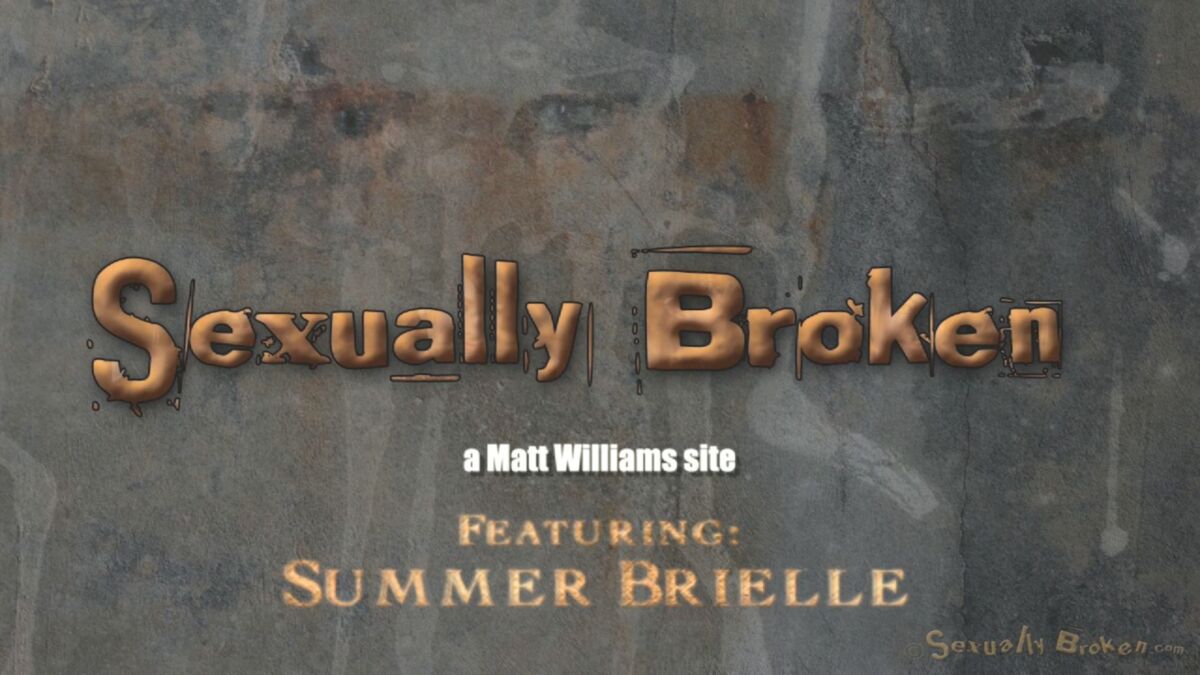 [952 MB] [SexuallyBroken.com] Summer Brielle (Sexy Blonde RestReined com Epic Deepthroat, Squirting Orgasms and Rough Fucking! / 08-04-2015) [2015, BDSM, Bondage, Hardcore, Dominação, Deepthroat, Squirting, Threesome, Big 