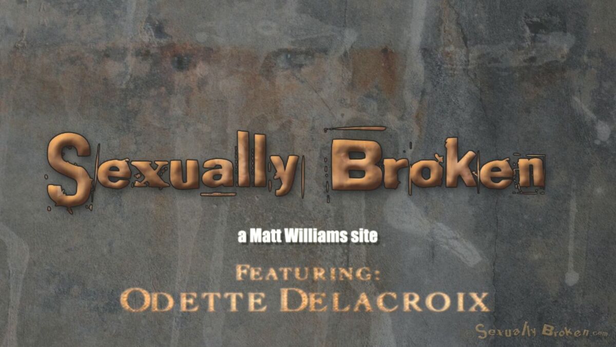 [1018 MB] [Sexuallybroken.com] Odette DELACROIX (15-05-2015) [2015, BDSM, Bondage, Garganta profunda, Dominación, Humillación, Juguetes, Hardcore, Todo tipo de sexo, HDRip, 720p]