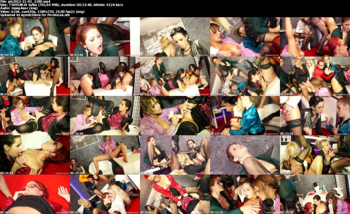 [702 MB] [PissingInAction.net / Tainster.com] De fiesta con los mejores del negocio, parte 2 (Klarisa, Lucy Bell, Ferrera Gomez, Gina Devine, Victoria Puppy, Kirsten Plant, Terry Sullivan, Alexis Crystal) (02/11 