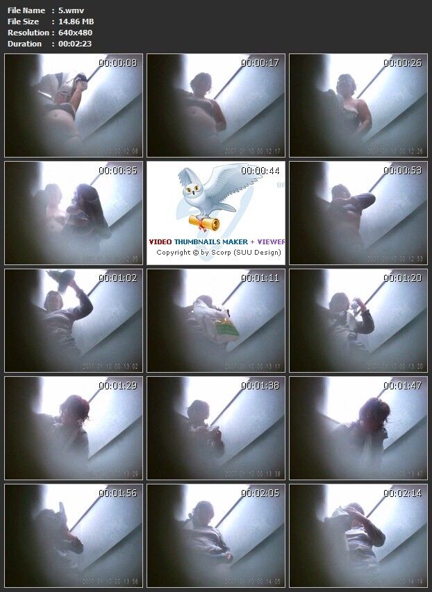 [150 MB] [SpyCam] ビーチ キャビンの隠しカメラ [2011、盗撮、CamRip]