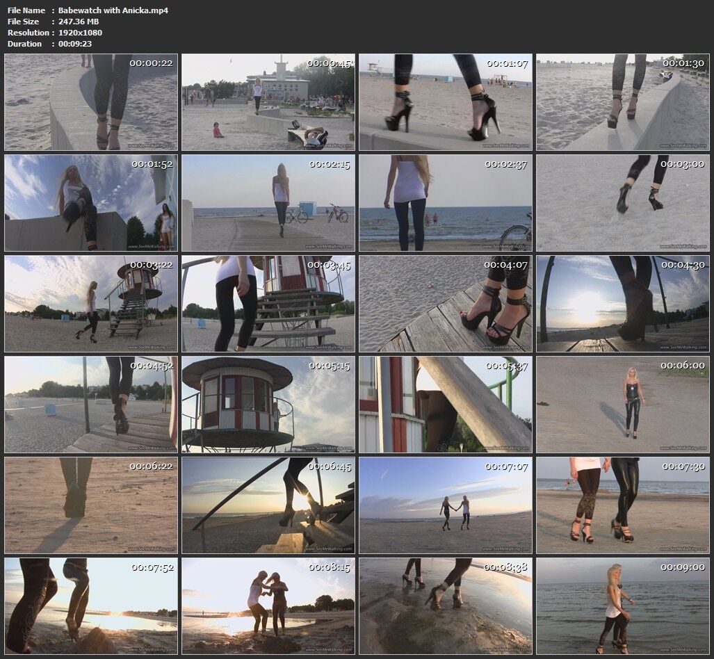 [1,68 GB] [Seemewalking.com] Veja como eu vou (8 vídeos) [2011, salto alto, leggings, pernas, skintight, látex, fetiche, HDRip, 1080p]