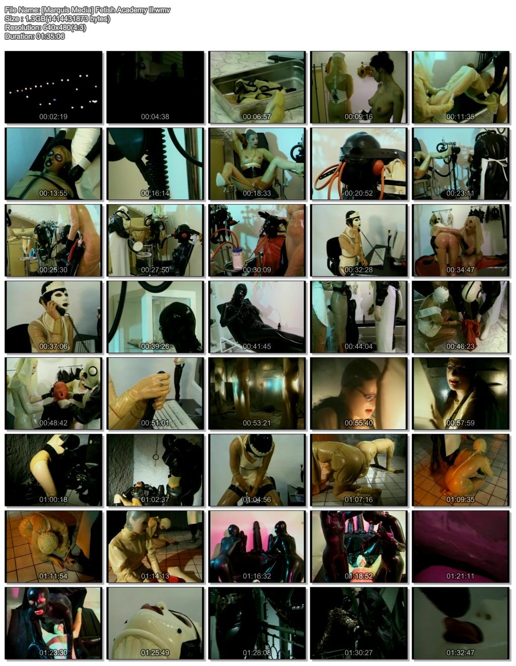 [1.32 GB] Fetish Academy II / Academy fetish II (Peter W. Czernich, Marquis Media) [1999 g., Fetiche, Footfetish, Glamour, Látex, Pernas, Lingerie, Borracha, DVDRip]