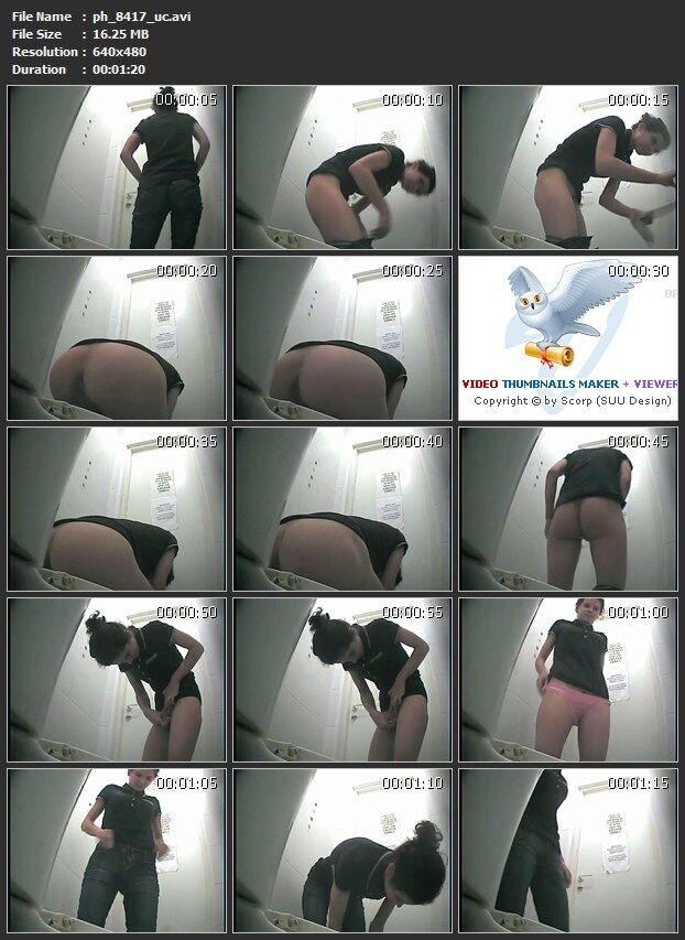 [164 MB] [PissHunters.com] 8 rolos, número 8417 - 8424 / Espiando para mulheres fazendo xixi (2011, Peeing, Voyeur, SiteRip)