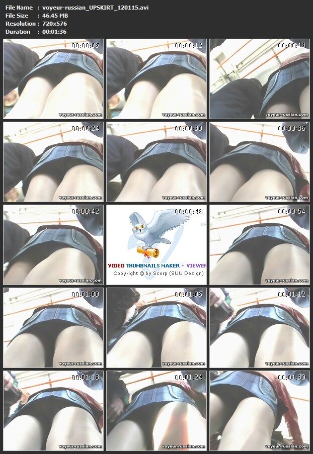 [583 MB] [Voyeur-russian.com] (rollers 20) UPSKIRT (1201 set) / Podglyad under skirts [2012, Voyeur, SiteRip]