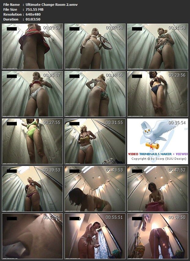 [752 MB] [Voyeur4you.com] 究極の更衣室