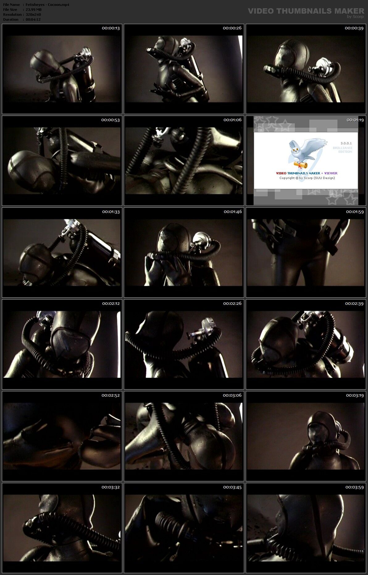 [5,85 GB] Fetisheyes (67 Videos) (Fetisheyes.com) [Gummi, Latex, Gasmasken, Neoprenanzüge, Fetisch]