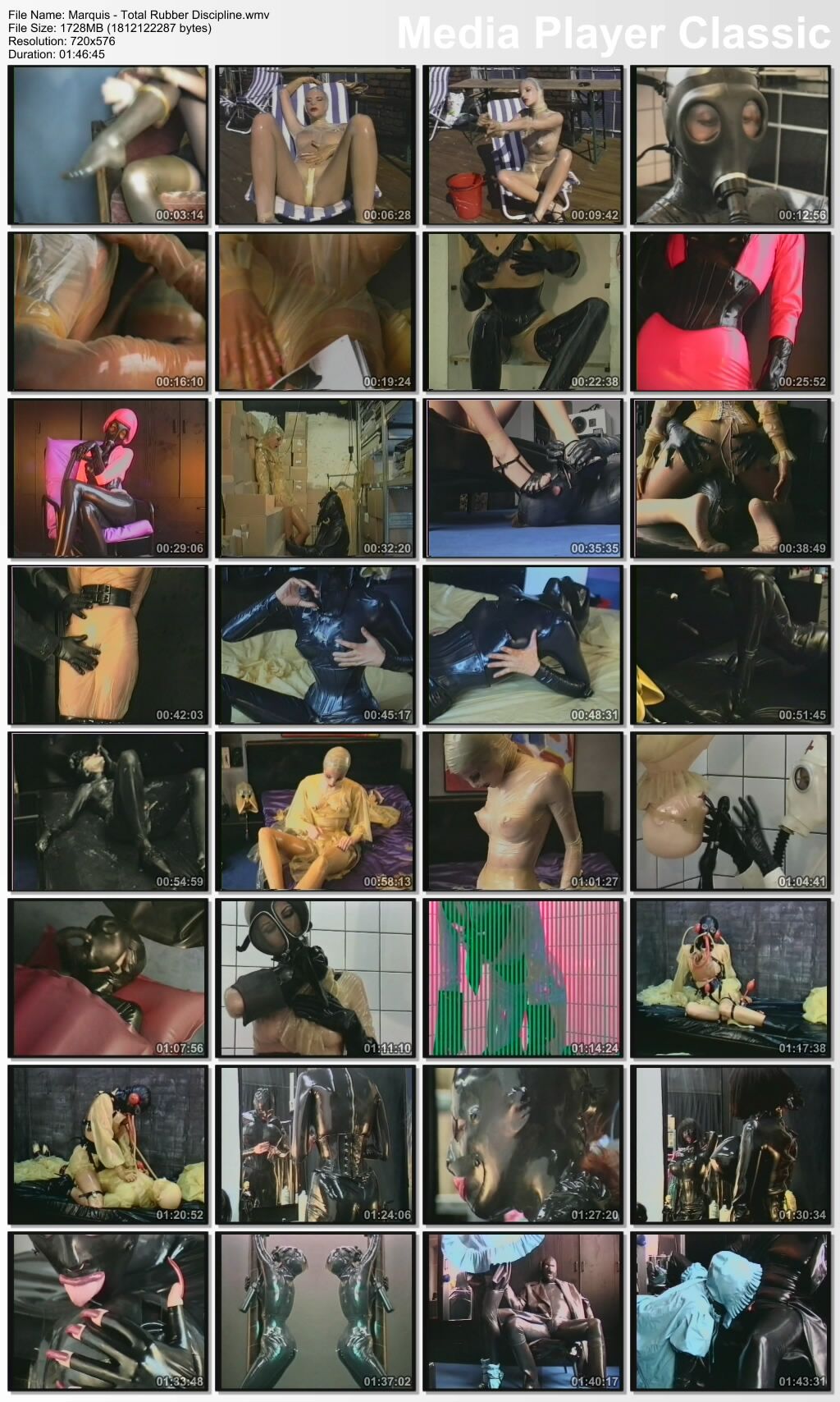 [1,69 GB] [Fetiche] Total Rubber Discipline / Absolute Rubber Order (Peter W. Czernich, Marquis Media) [2005, Latex, Rubber, Fetish, Gasmask, DVDRip]