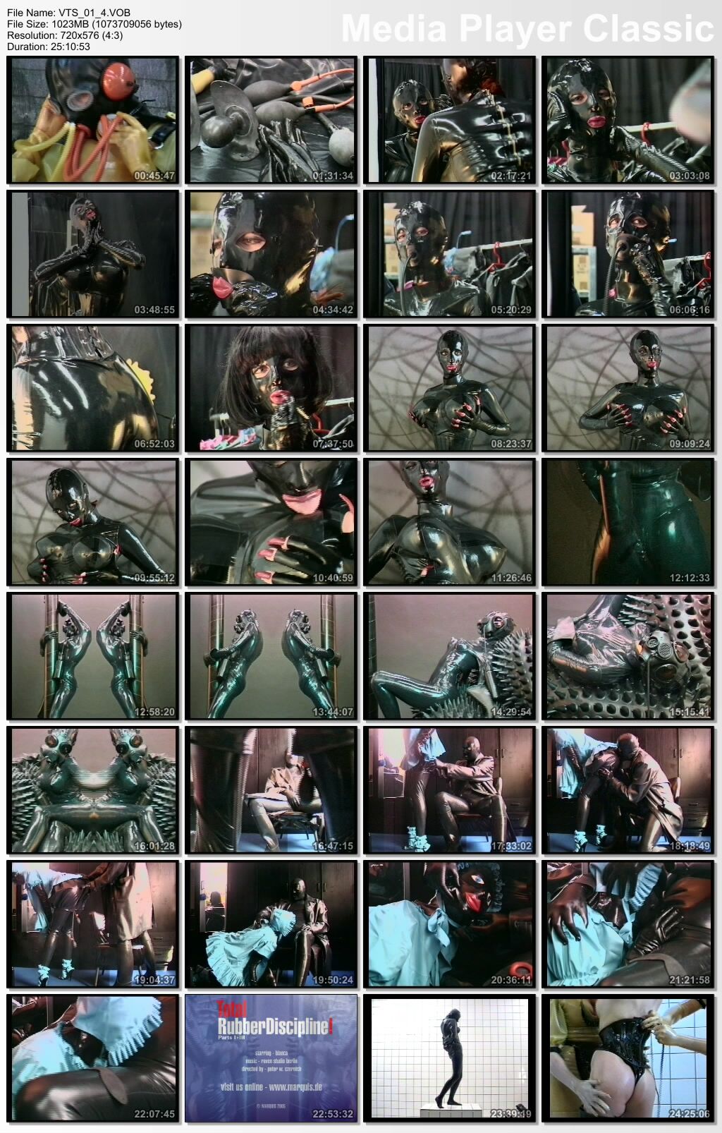 [4,37 GB] Total Rubber Discipline / Absolute Rubber Order (Peter W. Czernich, Marquis Media) [2005, Latex, Rubber, Fetish, Gasmask, DVD5]