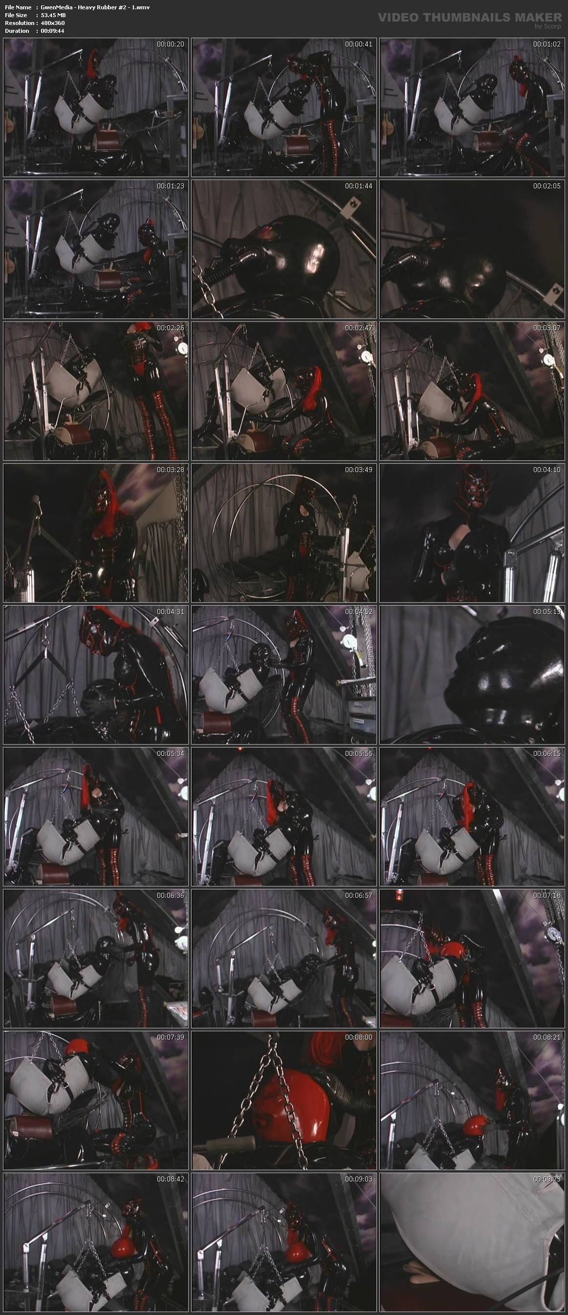 [328 Mo] Heavy Rubber 2 / Heavy Rubber 2 (Bob Zak, GwenMedia) [2007, All Girl, Fetish, Domination, Latex, Rubber, Gasmask, Bondage, DVDRip]