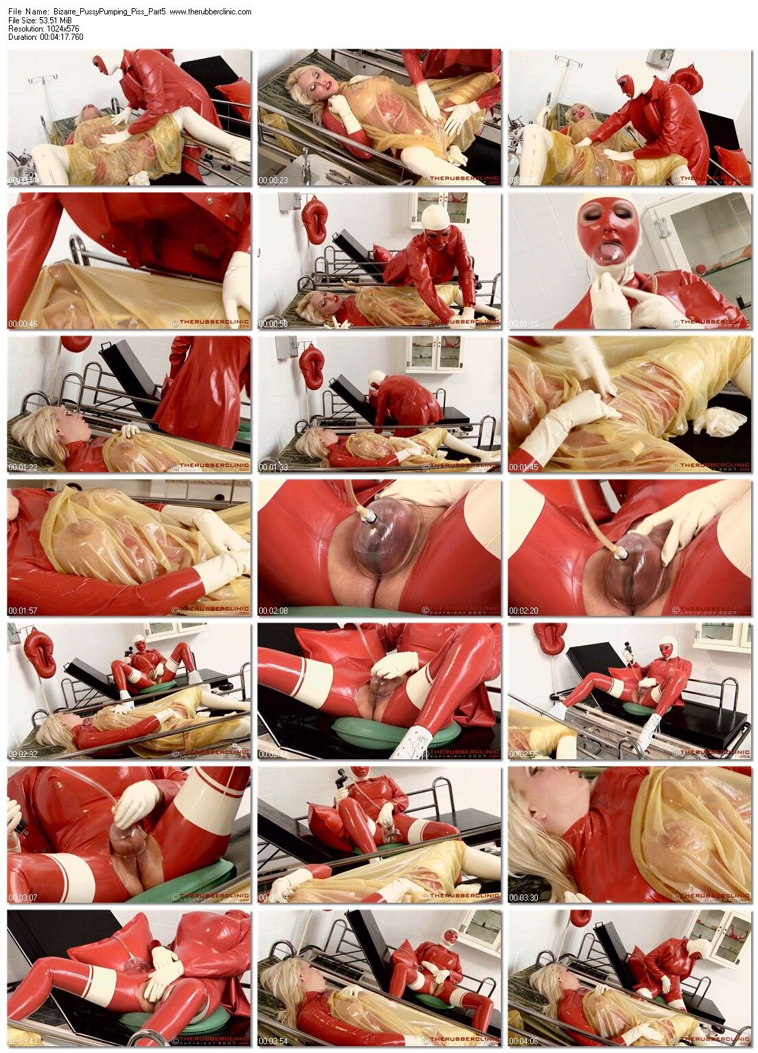 [10,41 GB] [Femdom] [TheRubberClinic.com] Video (114 Video) / Rollen mit der Website therubberclinic.com (Rollers 114) [Fetisch, Latex, Gummi, Gasmaske, Pinkeln, Domina, Spielzeug. 