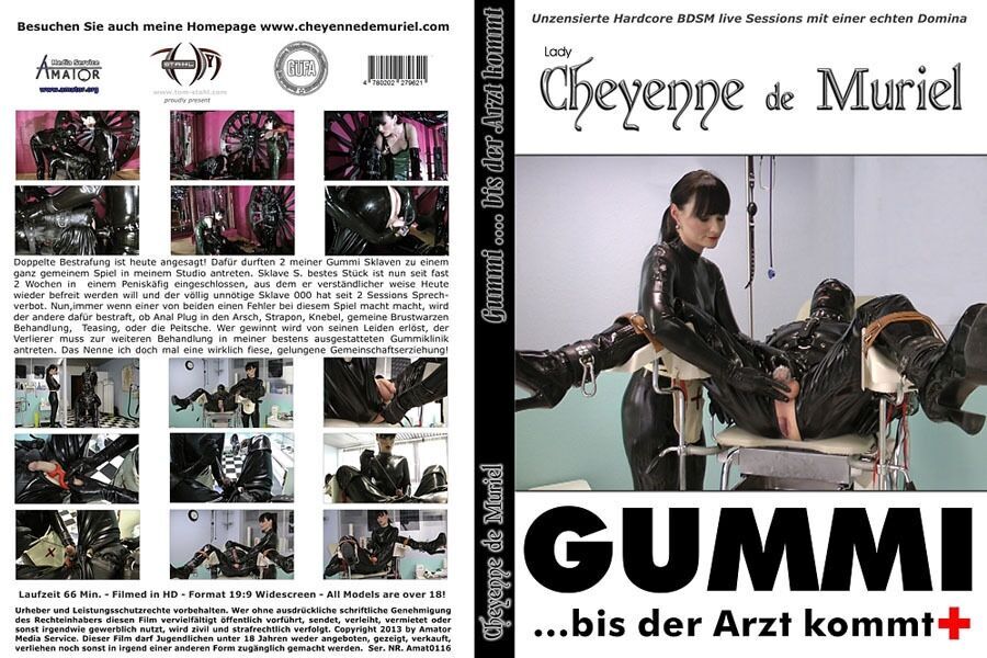 [Empress-MPire.com / amator.org] Cheyenne de muriel - gummi ... bis der arzt kommt![2013, BDSM, Bondage, Dildo, Deutsch, Sexspielzeug, Sklaven, Auspeitschen, Femdom, Fetisch, Handjob, High Heels 