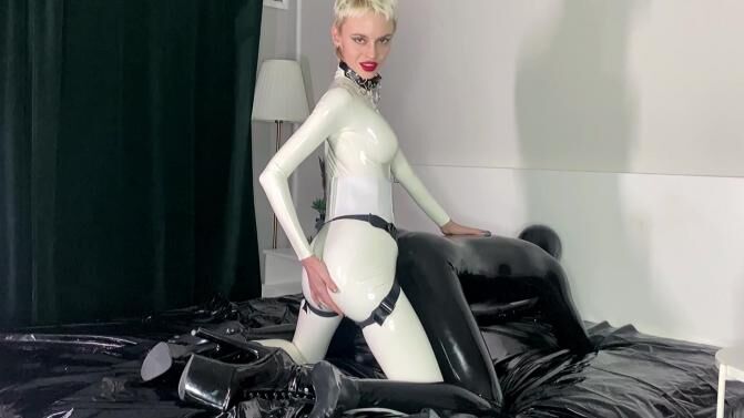 [clips4sale.com] Linda Splice – White Catsuit Strapon [2023, Domina, Latex, Pegging, Strapon, Catsuit, 1080p, SiteRip]