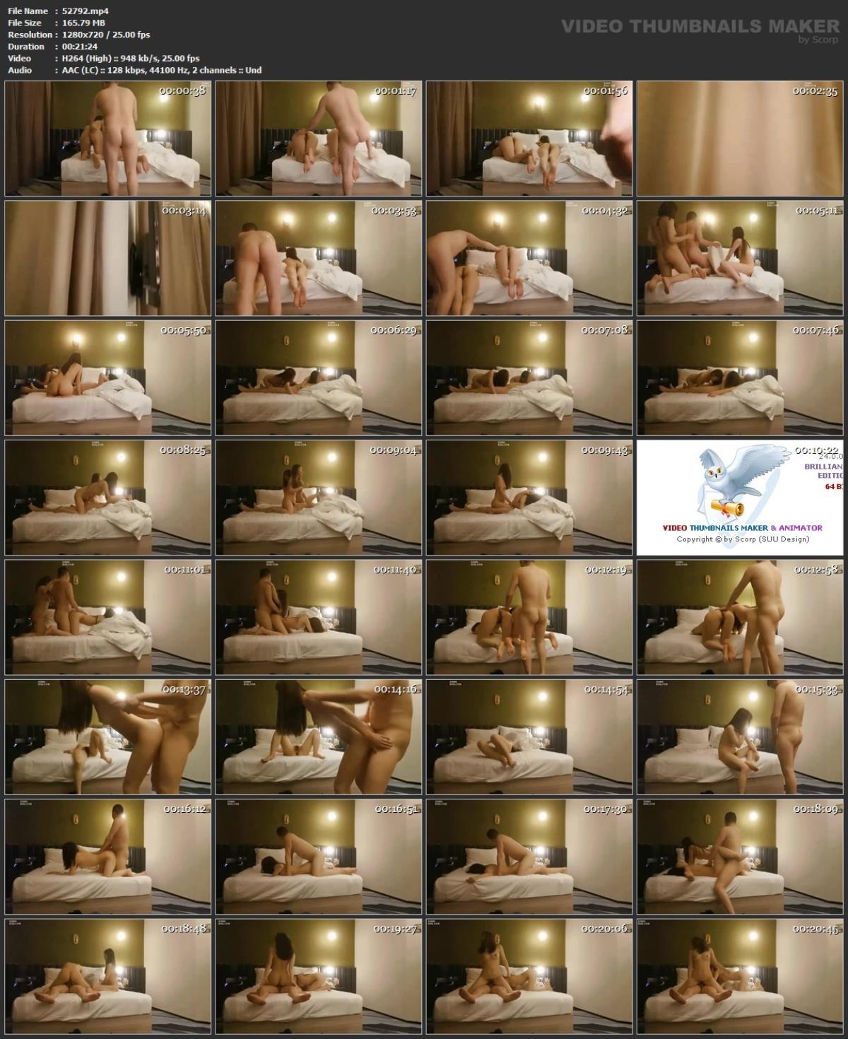 [85.44 GB]Asian Hidden Camera Couples Escorts Pack 331 (150 Clips)