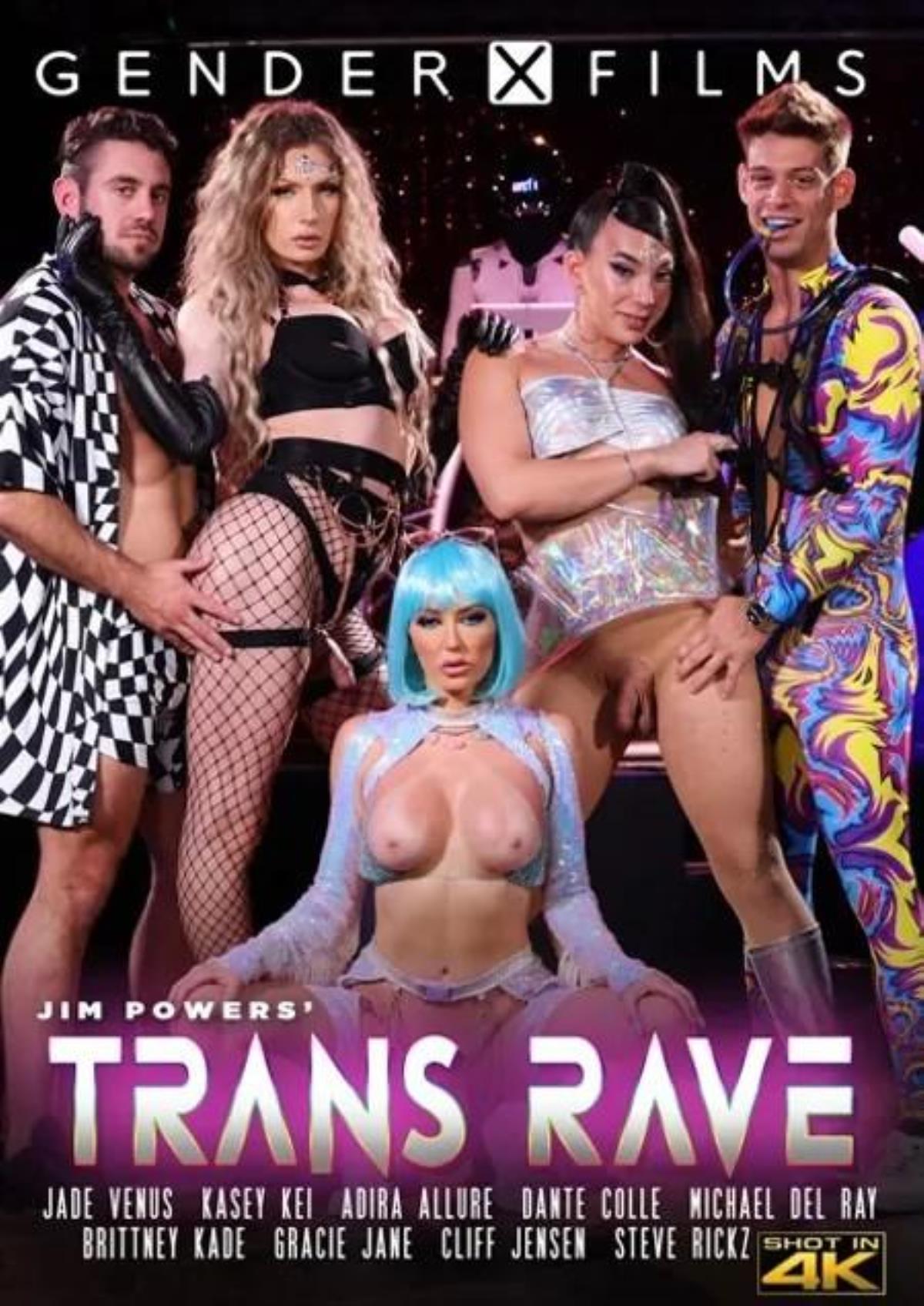 [1,66 GB]Trans Rave (Jim Powers, Gender X Films) (escenas divididas) (Adira Allure, Brittney Kade, Gracie Jane, Jade Venus, Kasey Kei)