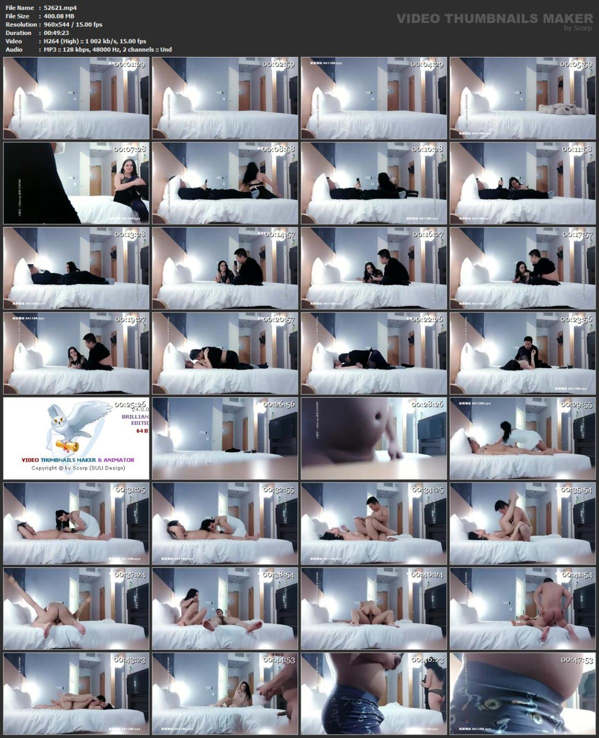 [85,38 GB]Asiatische Escort-Paare mit versteckter Kamera, Paket 330 (150 Clips)